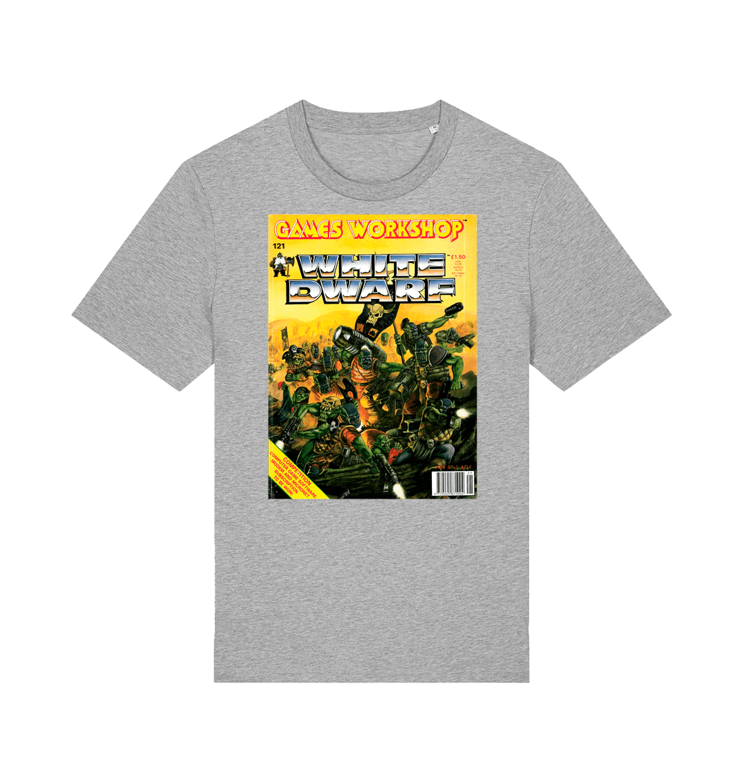 Heather Grey Printed T-shirt Front